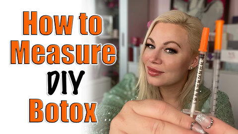 How to Measure DIY Botox | Beginner DIY | Code Jessica10 saves you Money at All Approved Vendors