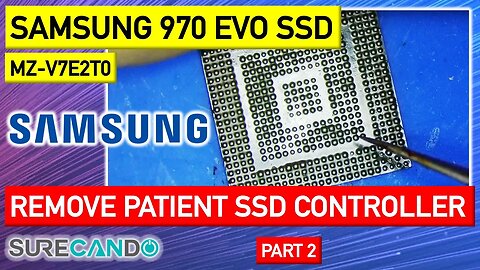 Samsung 970 EVO M.2 MZ-V7E2T0 2TB SSD Not turning on ARM CPU Controller Issue Not Initialised Part 2