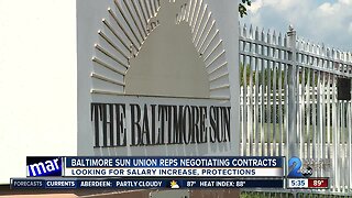 Baltimore Sun Union reps negotiating contracts