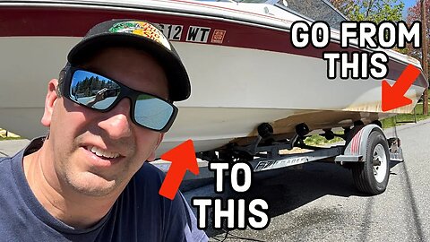 Fastest Easiest Way To Remove Waterline Stain From a Boat