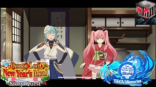 SLIME ISEKAI Memories: Demon Lord New Year's Meal Story Quest Event P1