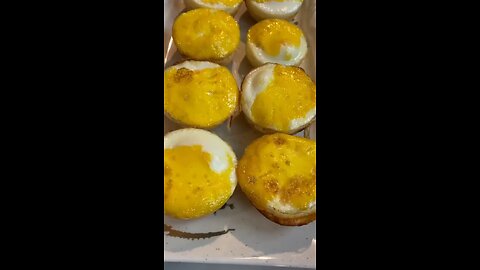 Korean Street Food Cup Egg Tarts