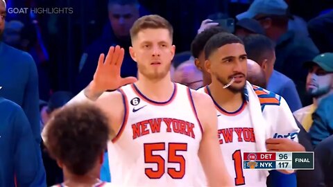 Detroit Pistons vs New York Knicks Full Game Highlights October 4, 2022 NBA Preseason