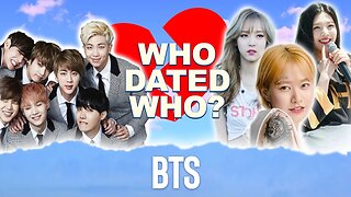 BTS Who Dated Who? | RM, Suga, Jimin, V, J Hope, Jungkook Girlfriends!