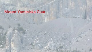 Mt Yaminiska Guardians and Cliff Stare Case, Giant Mountain Cities, Banff National Park yo