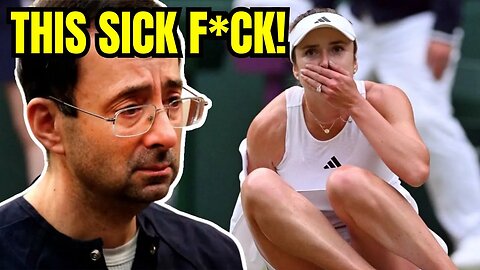 SCUMBAG Larry Nassar Was STABBED in PRISON over "GIRLS" Tennis at Wimbledon! HE IS TWISTED!