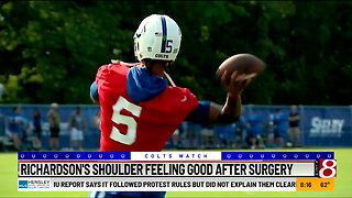 July 26, 2024 - Indianapolis Colts QB Anthony Richardson Enters Training Camp Healthy & Confident