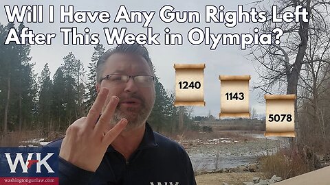 Will I Have Any Gun Rights Left After This Week in Olympia?