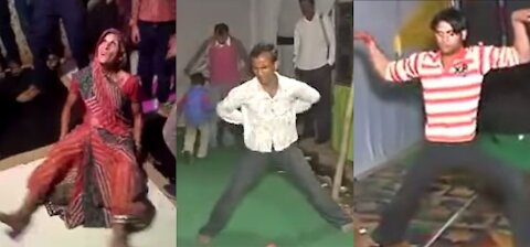 Try not to laugh: funny Indian Wedding dance video