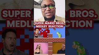 [Part 1] Super Mario Bros. Medley Reaction - Jimmy Fallon, The Roots, Movie Cast #supermario #shorts