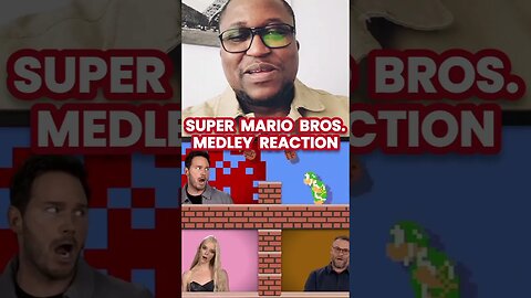 [Part 1] Super Mario Bros. Medley Reaction - Jimmy Fallon, The Roots, Movie Cast #supermario #shorts