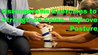 Osteoporosis Exercises to Strengthen the Spine, Improve Posture, & Stop Compression Fractures.