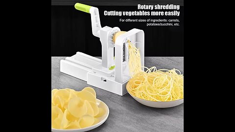 Vegetable Grater Potato Spiral Slicer Whirlwind Fruit Vegetable Spiral Machine Noodle Maker