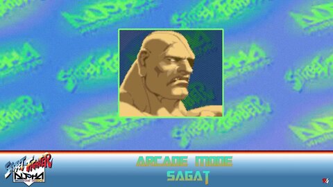 Street Fighter: Alpha: Arcade Mode - Sagat