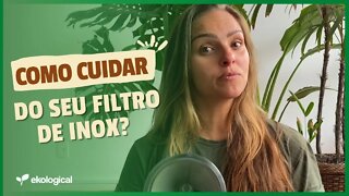 FILTRO COADOR DE CAFÉ DE INOX | COMO LAVAR E DESENTUPIR MEU FILTRO DE INOX