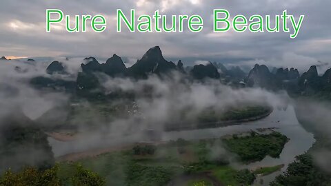 Explore Best Nature and Mountain with Clouds | Must Watch Video