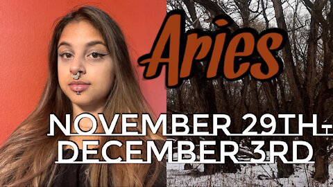 Aries November 29th-December 3rd 2021|Time To Further Investigate & Self Reflect - Weekly Tarot