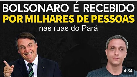 In Brazil, Bolsonaro, even though he is ineligible under the system, raises a crowd and the thief knocks down a crowd