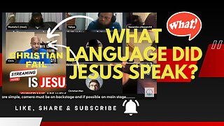 What language did Jesus speak?