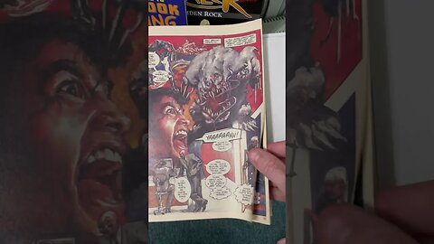 Mark Texeira #comicbookart paints an entire issue of Megalith! 33 years ago!