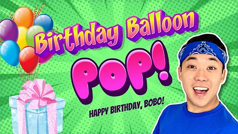 🎂 Happy Birthday Balloon Burst! Brain Break + Gift Unboxing | GoNoodle Inspired