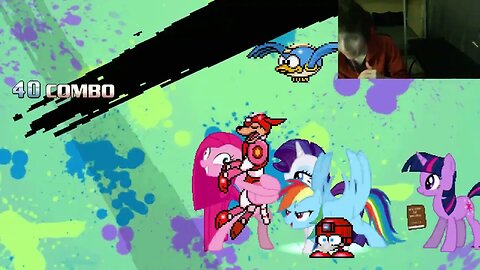 My Little Pony Characters (Twilight Sparkle, Rainbow Dash, And Rarity) VS The Rush Crew In A Battle