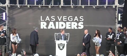 The Las Vegas Raiders are officially official