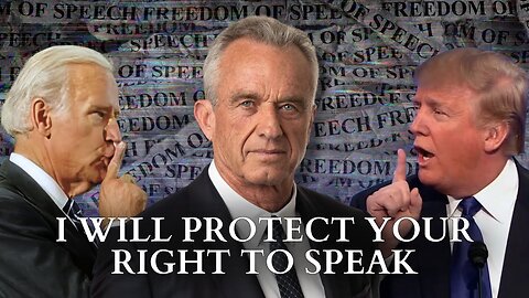 I Will Protect Your Right To Speak - Robert F. Kennedy Jr.