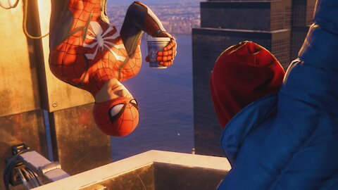Marvel's Spider-Man: Miles Morales PS5 Gameplay (Peter Parker Scene)