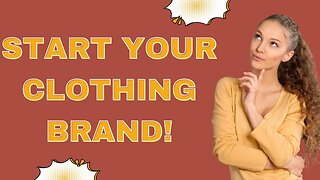 How to start a Clothing Brand WITH NO MONEY - Print on Demand with Printful, Printify and others