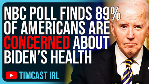 NBC Poll Finds 89% Of Americans Are CONCERNED About Biden’s Health, This Is VERY BAD