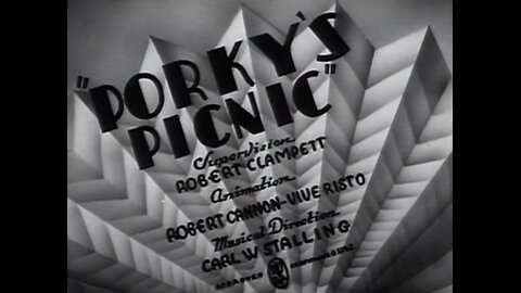 1939, 7-15, Looney Tunes, Porky’s picnic