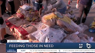 Feeding those in need in San Diego