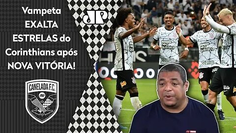 "Cara, esse QUINTETO do Corinthians..." Vampeta EXALTA ESTRELAS do Timão após 3 a 0 no São Bernardo!