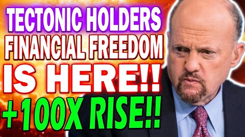 TECTONIC HOLDERS!! JIM CRAMER STARTS THE TONIC EXPLOSIVE RUN!! *URGENT!!*