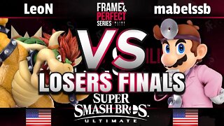 FPS2 Online Losers Final - SSG | LeoN (Bowser) vs. FT | MabelSSB (Dr. Mario) - Smash Ultimate
