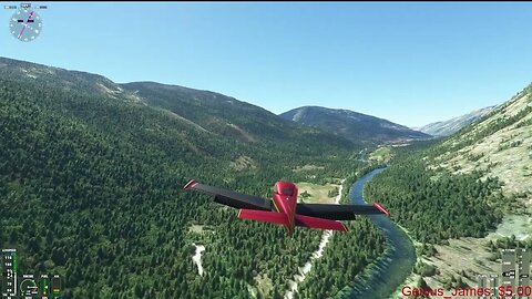 Johnson Creek Airport - 3U2 Landing. #msfs2020