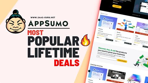 6 Most Popular Appsumo Lifetime Deals of January 2023🔥