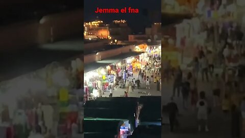 MARRAKECH - jemma el fna square #shorts