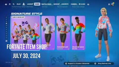 Fortnite Item Shop|July 30, 2024