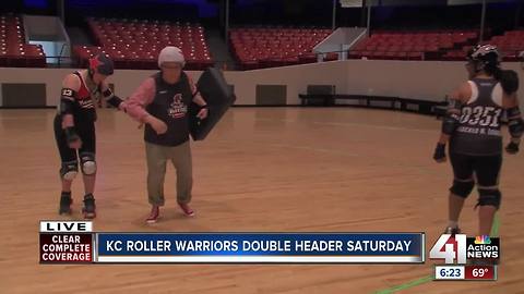 KC Roller Warriors skate double header on Saturday