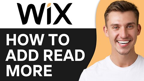 HOW TO ADD READ MORE ON WIX