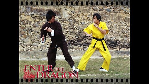 Cross kick Studio Films Bruce Lee Enter the Dragon