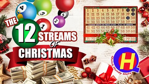 🔴LIVE KENO! Day 1: Favorite 4-Spot #12StreamsOfChristmas