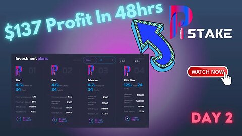 Pi Stake Day 2 | I Gained $137 Profit in 48 hrs 💰