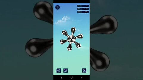Fidget Spinner app: HYPEST GAMEPLAY AROUND the six-sided spinner