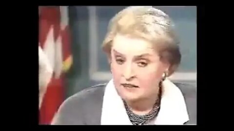 Madeleine Albright: 'It's worth killing half a million Iraqi children'