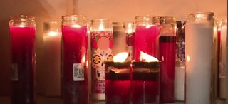 Candlelight vigil for dead teen