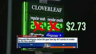 Should Michigan raise its gas tax by 47 cents to fix the roads?