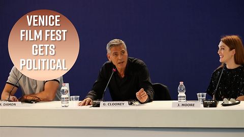 George Clooney talks racism and Charlottesville